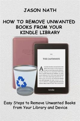 how to delete books from kindle library