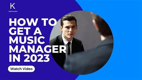 how to get a music manager: what you need to know about the music industry