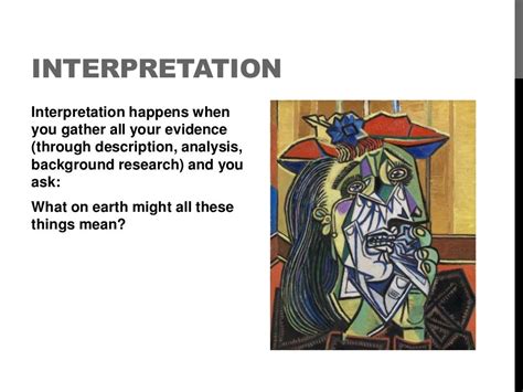 how to interpret art and why do we need to understand the artist's intentions?